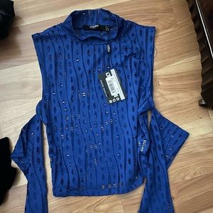 Jaded London blue top